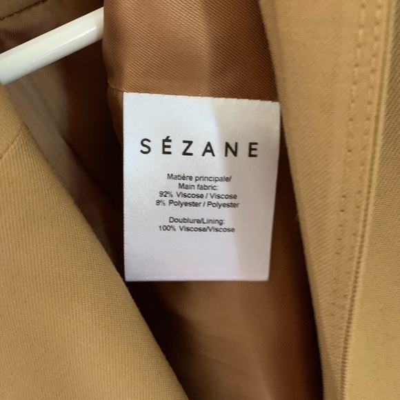 Sézane Oprah Trench Coat - Picture 9 of 10